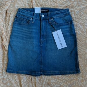 Calvin Klein denim skirt